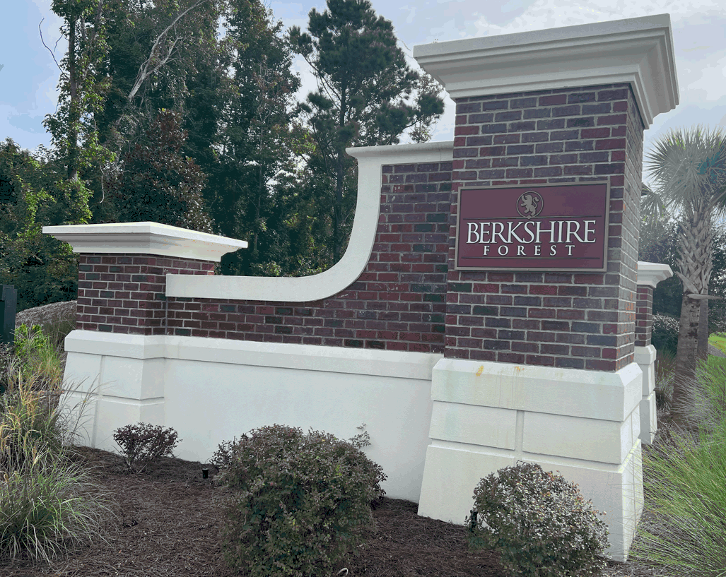 Berkshire Forest new home subdivision in Carolina Forest